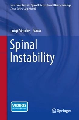Abbildung von Manfrè | Spinal Instability | 1. Auflage | 2015 | beck-shop.de