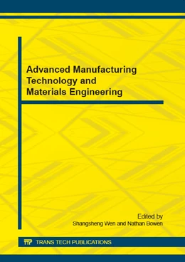 Abbildung von Wen / Bowen | Advanced Manufacturing Technology and Materials Engineering | 1. Auflage | 2015 | beck-shop.de