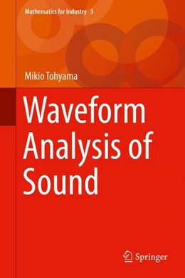 Abbildung von Tohyama | Waveform Analysis of Sound | 1. Auflage | 2015 | beck-shop.de