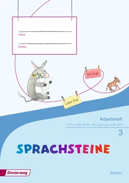 Abbildung von SPRACHSTEINE Sprachbuch 3. Arbeitsheft. Vereinfachte Ausgangsschrift VA. Bayern | 1. Auflage | 2015 | beck-shop.de