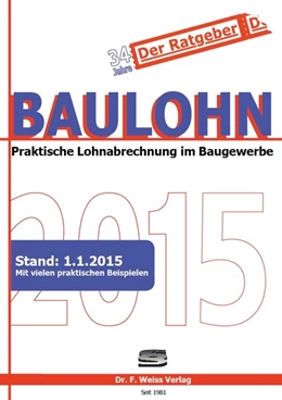 Abbildung von Krüger | Baulohn 2015 | 1. Auflage | 2015 | beck-shop.de