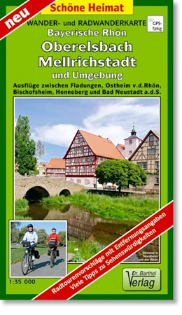 Abbildung von Bayerische Rhön, Oberelsbach, Mellrichstadt und Umgebung Radwander- und Wanderkarte 1 : 35 000 | 1. Auflage | 2015 | beck-shop.de