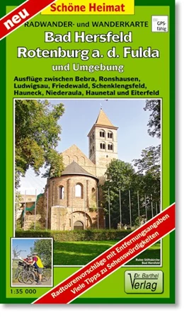 Abbildung von Bad Hersfeld, Rotenburg a. d. Fulda und Umgebung Radwander- und Wanderkarte 1 : 35 000 | 1. Auflage | 2015 | beck-shop.de