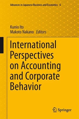 Abbildung von Ito / Nakano | International Perspectives on Accounting and Corporate Behavior | 1. Auflage | 2014 | beck-shop.de