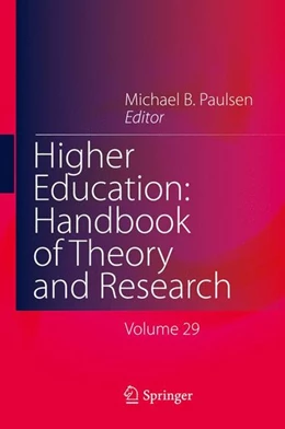 Abbildung von Paulsen | Higher Education: Handbook of Theory and Research | 1. Auflage | 2014 | beck-shop.de