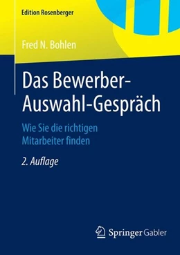 Abbildung von Bohlen | Das Bewerber-Auswahl-Gespräch | 2. Auflage | 2015 | beck-shop.de