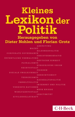 Abbildung von Nohlen, Dieter / Grotz, Florian | Kleines Lexikon der Politik | 6. Auflage | 2015 | 1418 | beck-shop.de