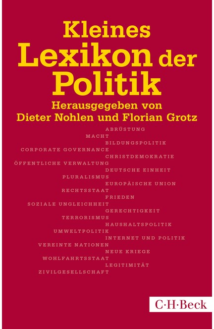 Cover: , Kleines Lexikon der Politik