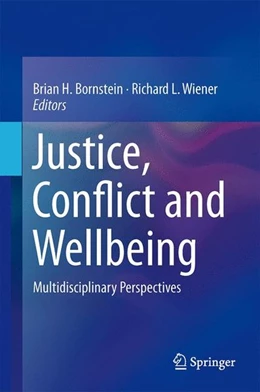 Abbildung von Bornstein / Wiener | Justice, Conflict and Wellbeing | 1. Auflage | 2014 | beck-shop.de