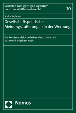 Abbildung von Andersen | Gesellschaftspolitische Meinungsäußerungen in der Werbung | 1. Auflage | 2015 | 70 | beck-shop.de