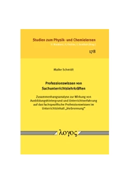 Abbildung von Schmidt | Professionswissen von Sachunterrichtslehrkräften | 1. Auflage | 2015 | 178 | beck-shop.de