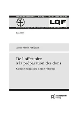 Abbildung von Petitjean | De l'offertoire à la préparation des dons | 1. Auflage | 2016 | 104 | beck-shop.de