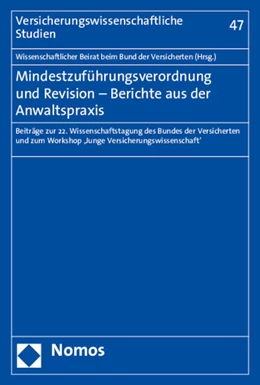 Abbildung von Brömmelmeyer / Heiss | Mindestzuführungsverordnung und Revision - Berichte aus der Anwaltspraxis | 1. Auflage | 2015 | 47 | beck-shop.de
