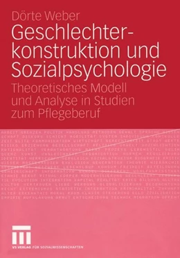 Abbildung von Weber | Geschlechterkonstruktion und Sozialpsychologie | 1. Auflage | 2015 | beck-shop.de