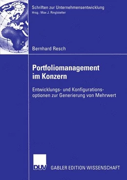 Abbildung von Resch | Portfoliomanagement im Konzern | 1. Auflage | 2015 | beck-shop.de