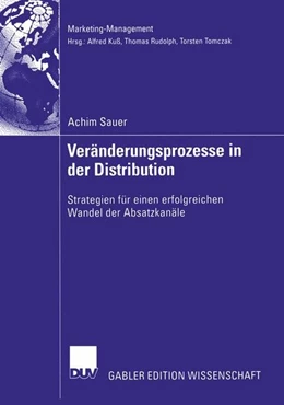 Abbildung von Sauer | Veränderungsprozesse in der Distribution | 1. Auflage | 2015 | beck-shop.de