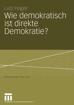 Abbildung von Hager | Wie demokratisch ist direkte Demokratie? | 1. Auflage | 2015 | beck-shop.de