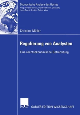 Abbildung von Müller | Regulierung von Analysten | 1. Auflage | 2015 | beck-shop.de