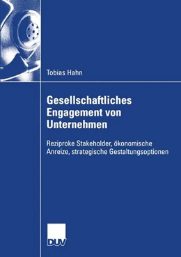 Abbildung von Hahn | Gesellschaftliches Engagement von Unternehmen | 1. Auflage | 2015 | beck-shop.de