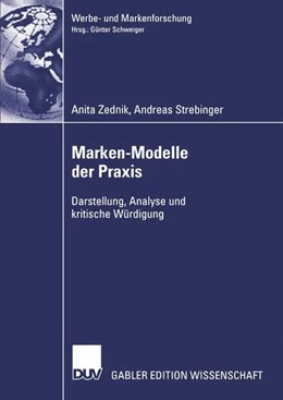 Abbildung von Zednik / Strebinger | Marken-Modelle der Praxis | 1. Auflage | 2015 | beck-shop.de