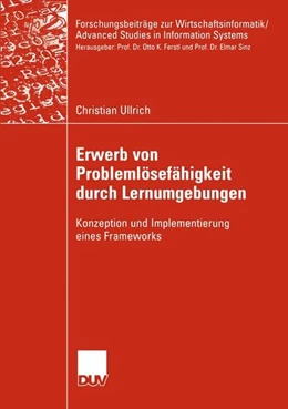 Abbildung von Ullrich | Erwerb von Problemlösefähigkeit durch Lernumgebungen | 1. Auflage | 2015 | beck-shop.de