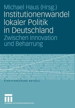 Abbildung von Haus | Institutionenwandel lokaler Politik in Deutschland | 1. Auflage | 2015 | beck-shop.de