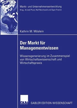 Abbildung von Möslein | Der Markt für Managementwissen | 1. Auflage | 2015 | beck-shop.de