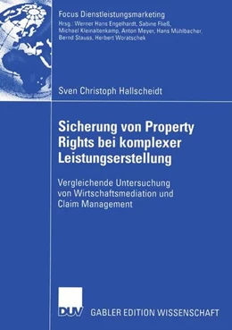 Abbildung von Hallscheidt | Sicherung von Property Rights bei komplexer Leistungserstellung | 1. Auflage | 2012 | beck-shop.de