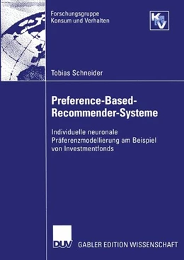 Abbildung von Schneider | Preference-Based-Recommender-Systeme | 1. Auflage | 2015 | beck-shop.de