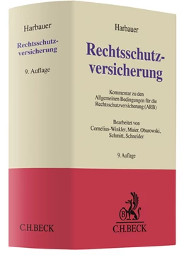 Abbildung von Harbauer | Rechtsschutzversicherung | 9. Auflage | 2018 | beck-shop.de