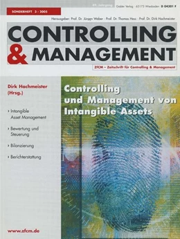 Abbildung von Hachmeister | Controlling und Management von Intangible Assets | 1. Auflage | 2015 | beck-shop.de