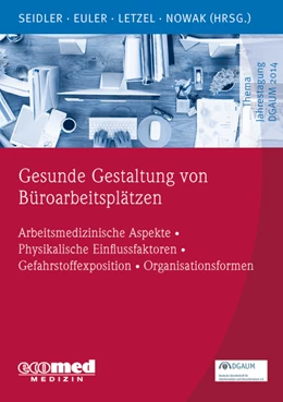 Abbildung von Seidler / Euler | Gesunde Gestaltung von Büroarbeitsplätzen | 1. Auflage | 2015 | beck-shop.de