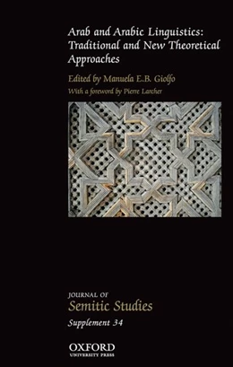 Abbildung von Giolfo | Arab and Arabic Linguistics | 1. Auflage | 2014 | beck-shop.de