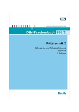 Abbildung von DIN e.V. | Kältetechnik 2 | 2. Auflage | 2015 | 156/2 | beck-shop.de