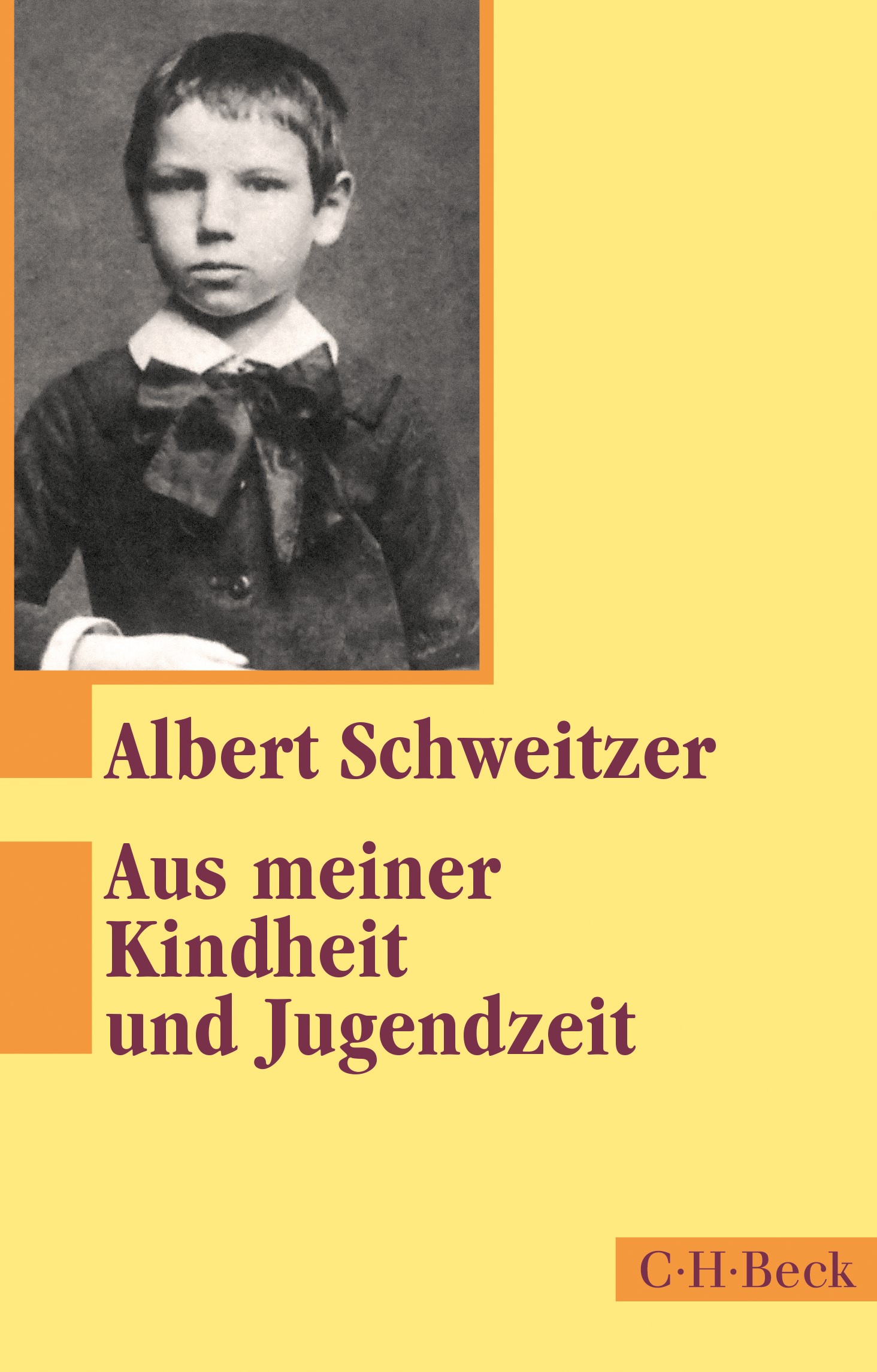 Cover: Schweitzer, Albert, Aus meiner Kindheit und Jugendzeit