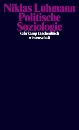 Abbildung von Luhmann / Kieserling | Politische Soziologie | 1. Auflage | 2015 | beck-shop.de