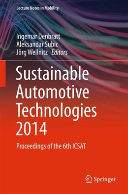 Abbildung von Denbratt / Subic | Sustainable Automotive Technologies 2014 | 1. Auflage | 2015 | beck-shop.de
