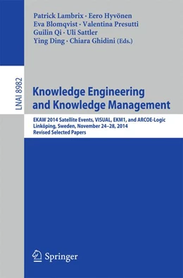 Abbildung von Lambrix / Hyvönen | Knowledge Engineering and Knowledge Management | 1. Auflage | 2015 | beck-shop.de