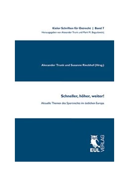 Abbildung von Trunk / Rieckhof | Schneller, höher, weiter! | 1. Auflage | 2014 | 7 | beck-shop.de