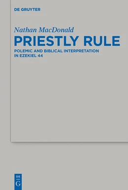 Abbildung von MacDonald | Priestly Rule | 1. Auflage | 2015 | 476 | beck-shop.de
