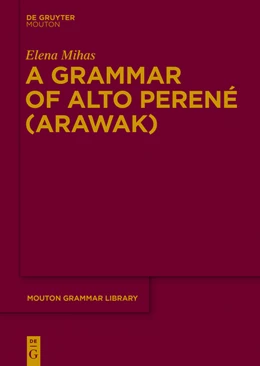 Abbildung von Mihas | A Grammar of Alto Perené (Arawak) | 1. Auflage | 2015 | 69 | beck-shop.de