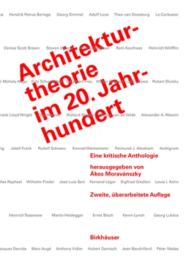 Abbildung von Moravánszky | Architekturtheorie im 20. Jahrhundert | 2. Auflage | 2015 | beck-shop.de