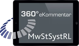 Abbildung von 360° MwStSystRL eKommentar | 1. Auflage | | beck-shop.de