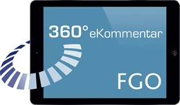 Abbildung von 360° FGO eKommentar | 1. Auflage | | beck-shop.de