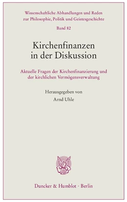 Abbildung von Uhle | Kirchenfinanzen in der Diskussion | 1. Auflage | 2015 | 82 | beck-shop.de