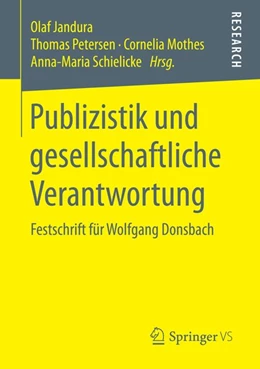 Abbildung von Jandura / Petersen | Publizistik und gesellschaftliche Verantwortung | 1. Auflage | 2015 | beck-shop.de