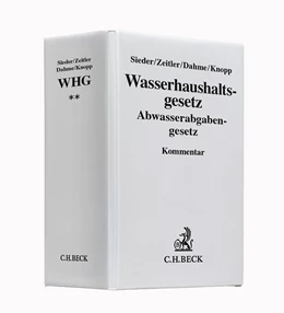 Abbildung von Sieder / Zeitler | Wasserhaushaltsgesetz - Abwasserabgabengesetz Hauptordner II 65 mm • 1 Ersatzordner (leer) | 1. Auflage | | beck-shop.de