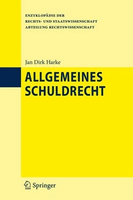 Abbildung von Harke | Allgemeines Schuldrecht | 1. Auflage | 2010 | beck-shop.de