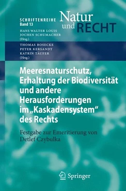 Abbildung von Bosecke / Kersandt | Meeresnaturschutz, Erhaltung der Biodiversität und andere Herausforderungen im 