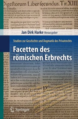 Abbildung von Harke | Facetten des römischen Erbrechts | 1. Auflage | 2012 | beck-shop.de